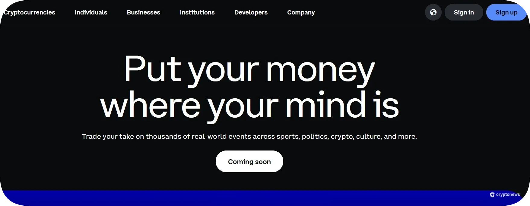 coinbase prediction markets