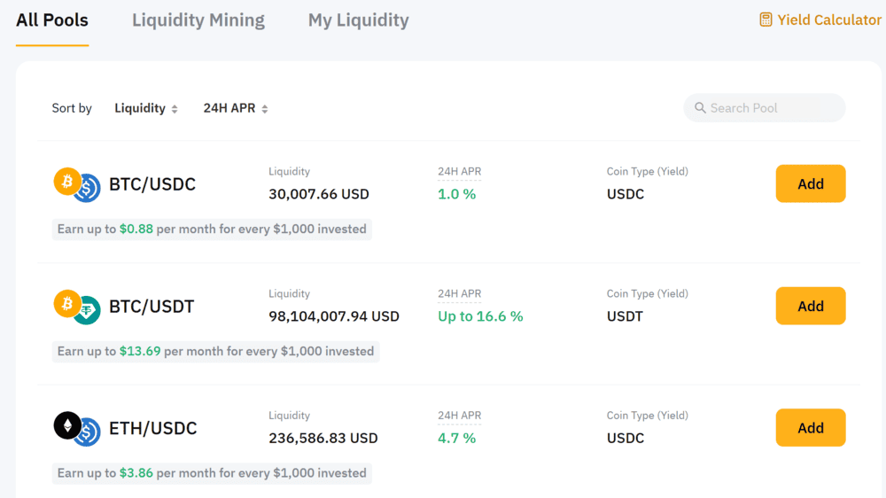 Bybit Liquidity Mining