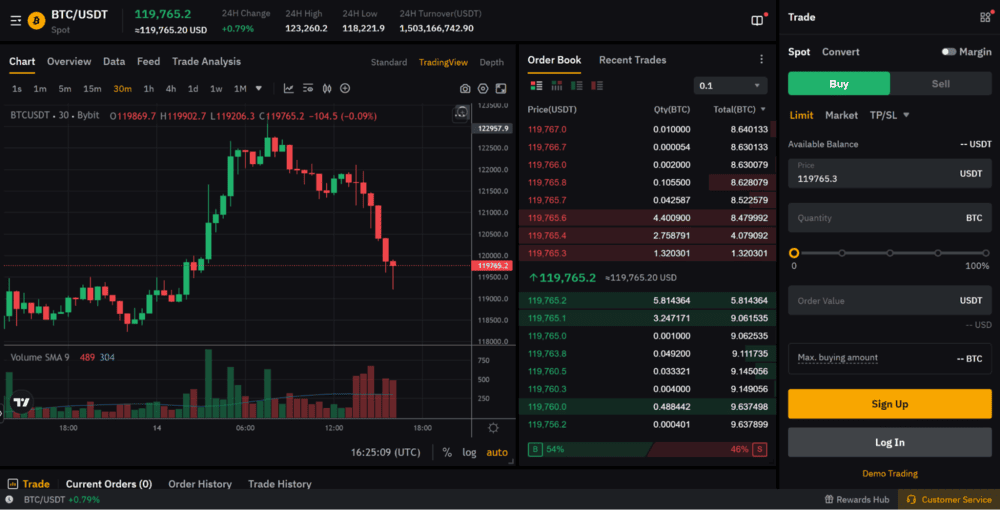 Bybit Trading Platform