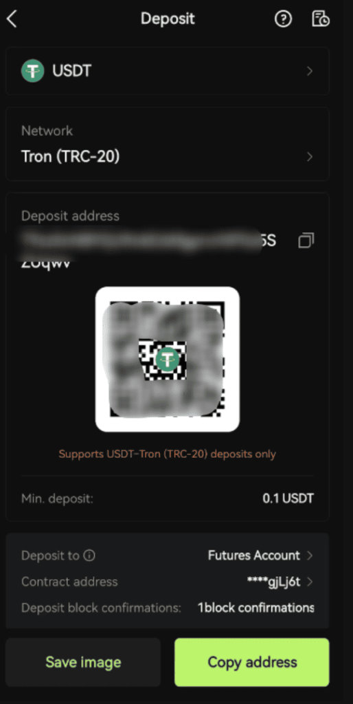 Bitunix Deposit Crypto