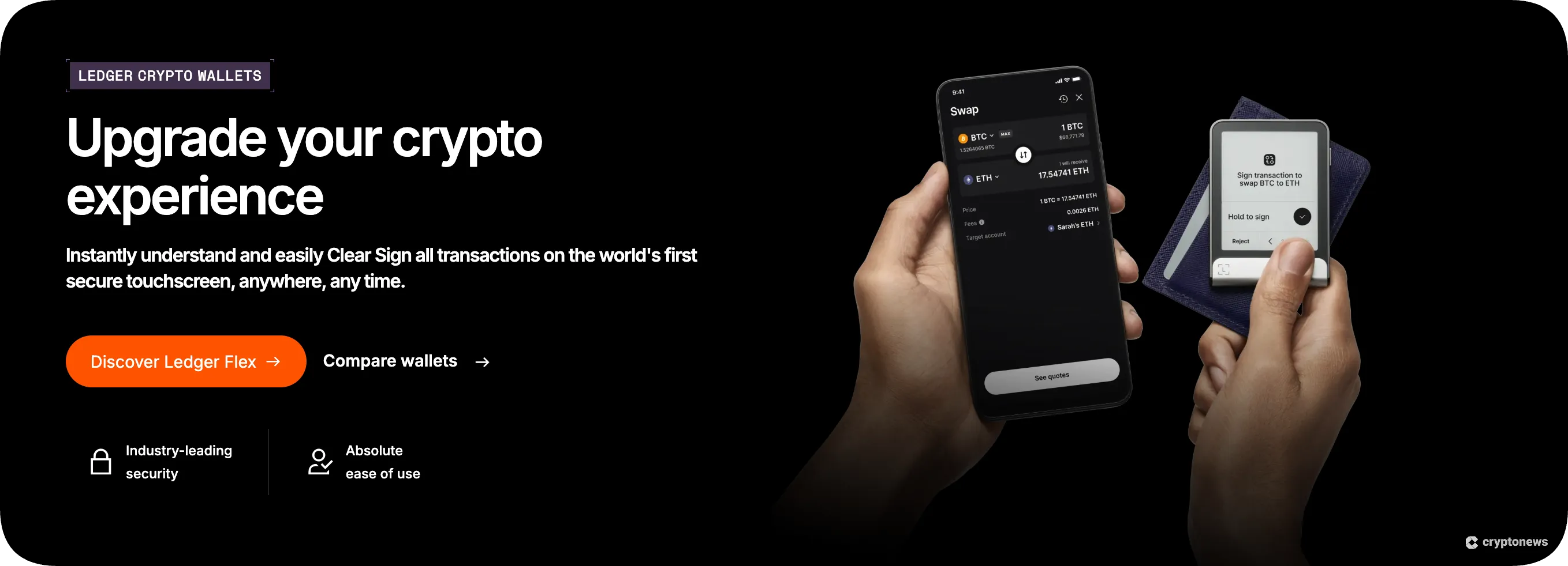 ledger flex multisignature wallet