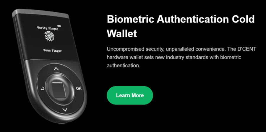 The look of the D’CENT Wallet