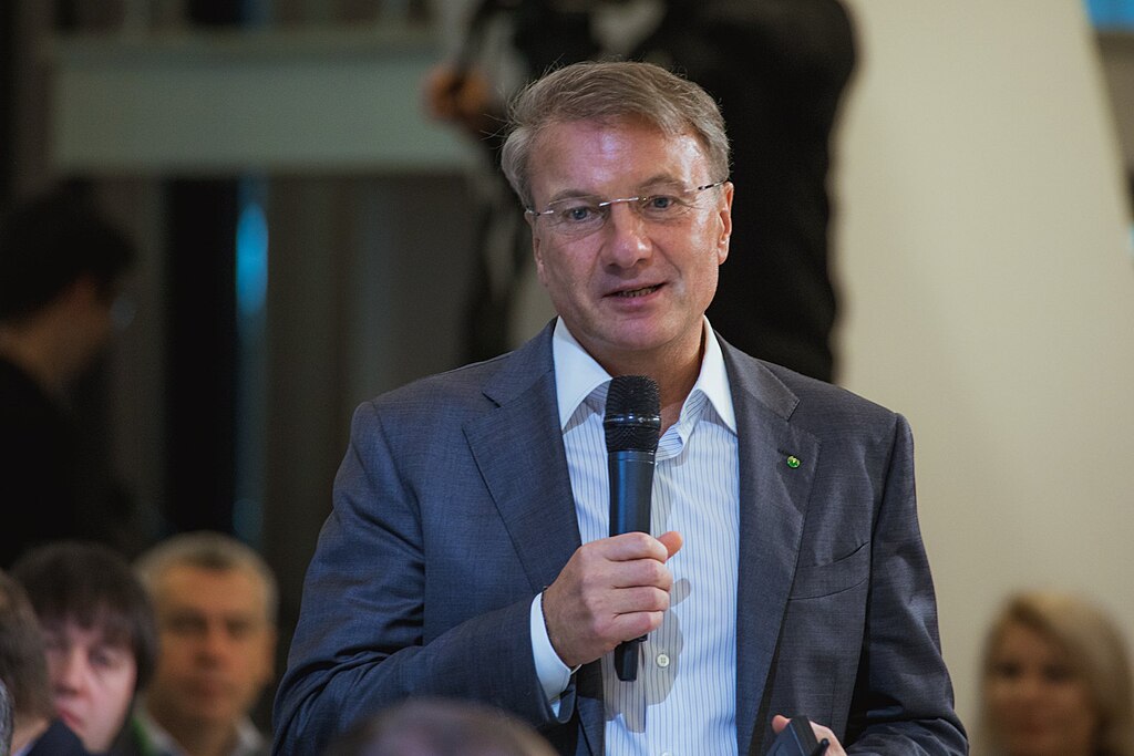 German Gref, the head of Sberbank.
