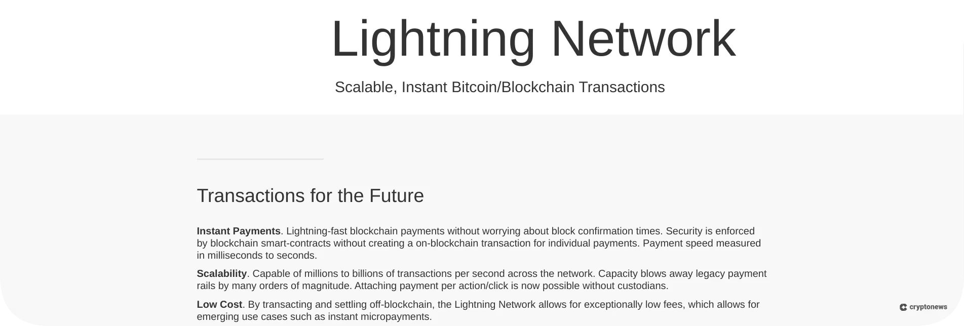 Bitcoin lightning network overview layer 2 project