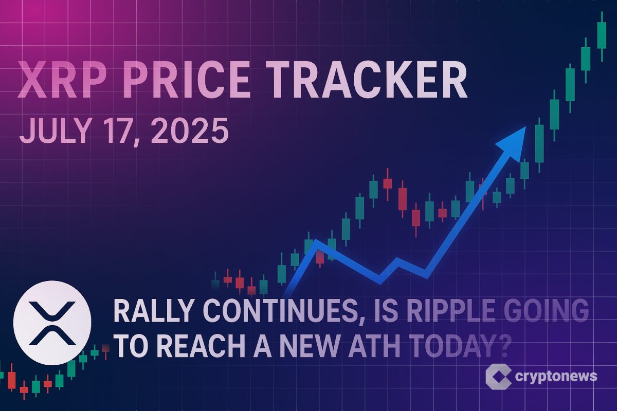 [LIVE] XRP Price Tracker July 17, 2025: Rally Continues, Is Ripple Going to Reach a New ATH Today?