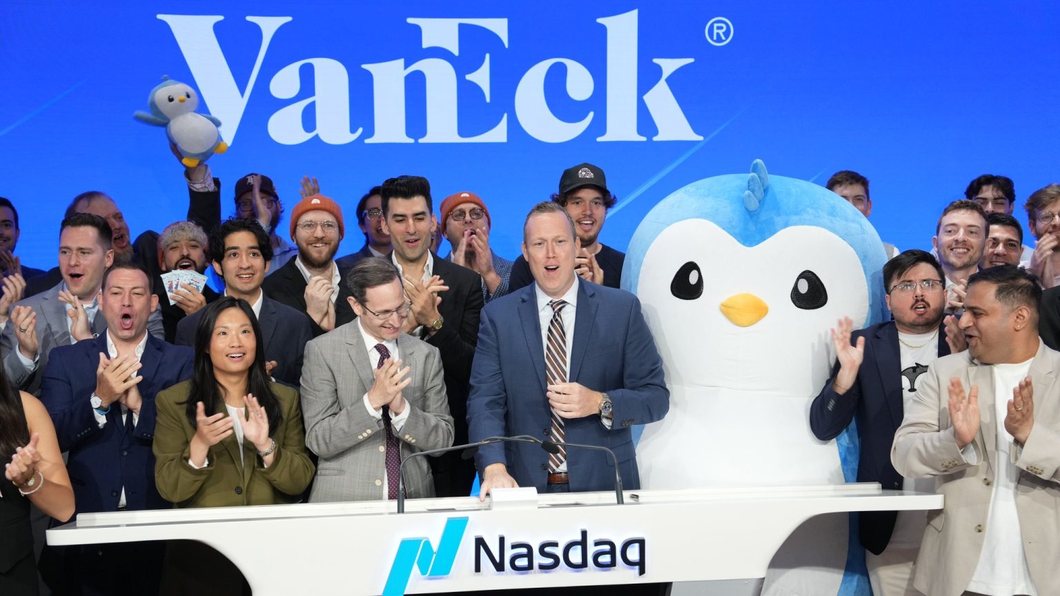 Pudgy Penguins PENGU Price Prediction 2025 2026 2030 1752748372 Pengu Pudgy Penguins Vaneck 2 1536x864 