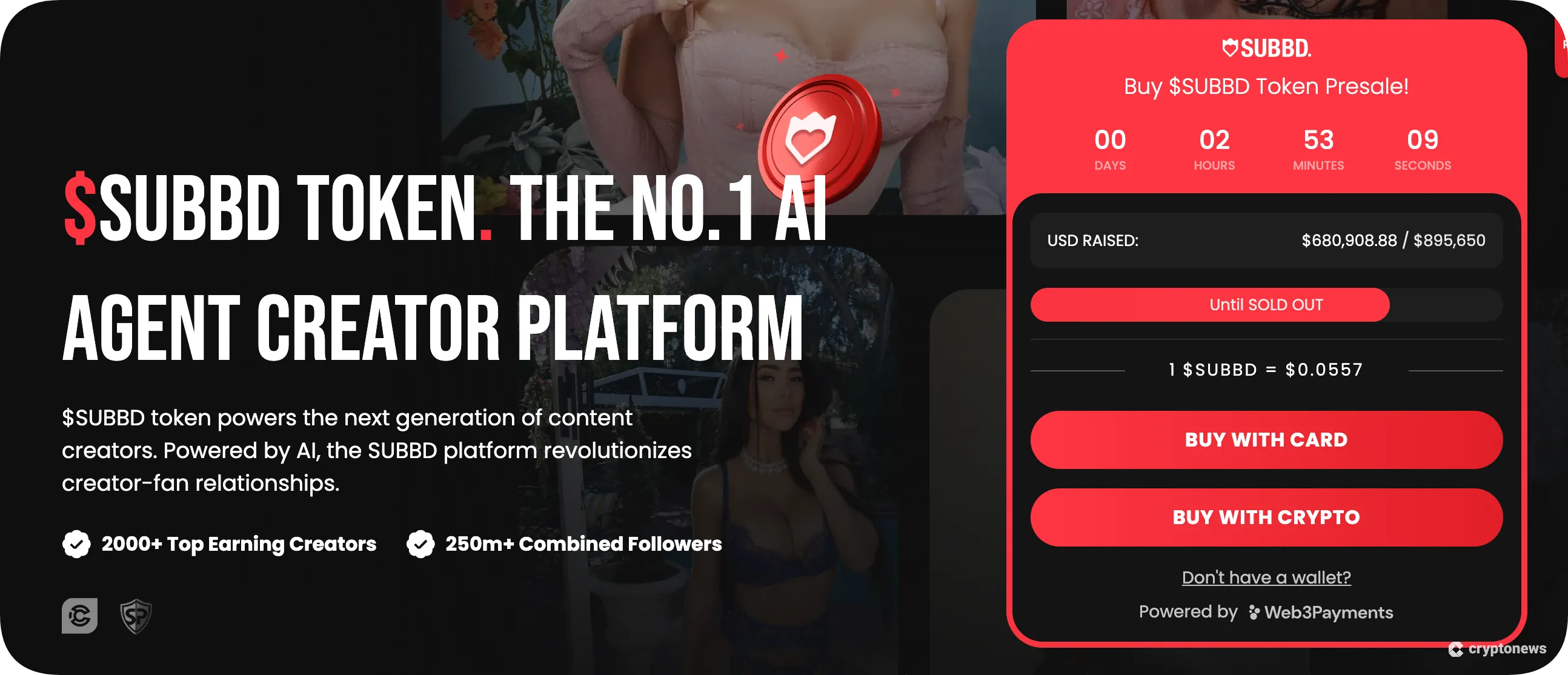 SUBBD proof of stake AI-Powered Content creator