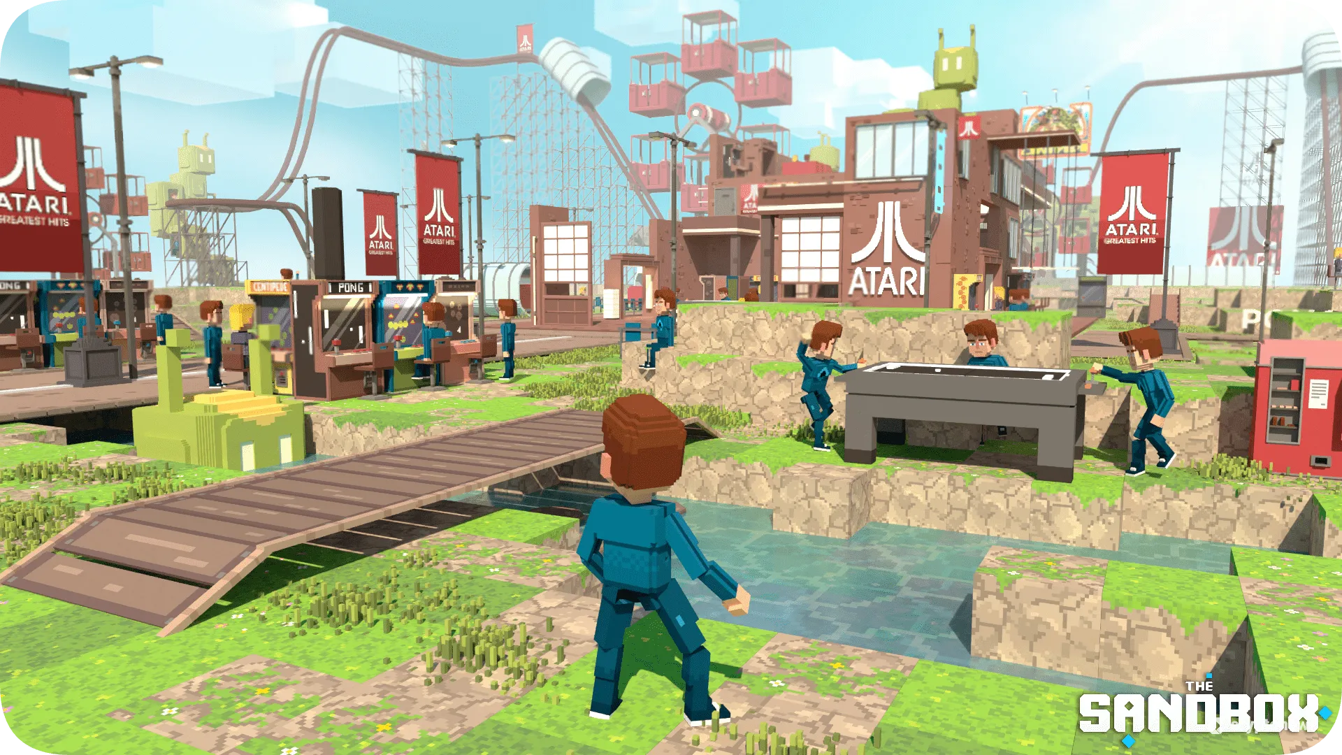 the sandbox p2e metaverse game