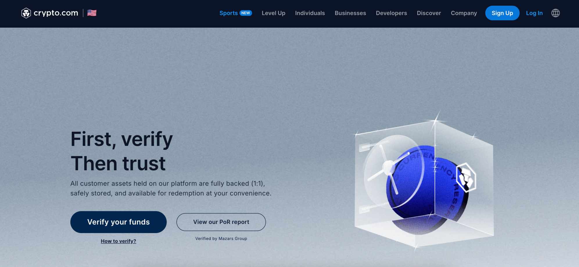 Crypto.com proof of reserves