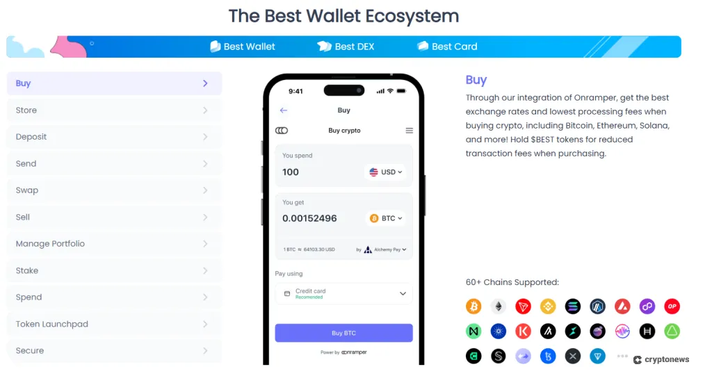 buy ethereum on best wallet