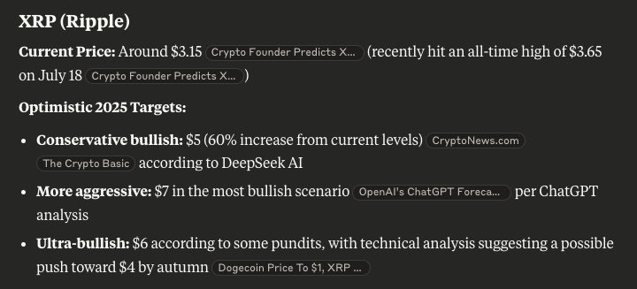 Claude Ai Previs XRP