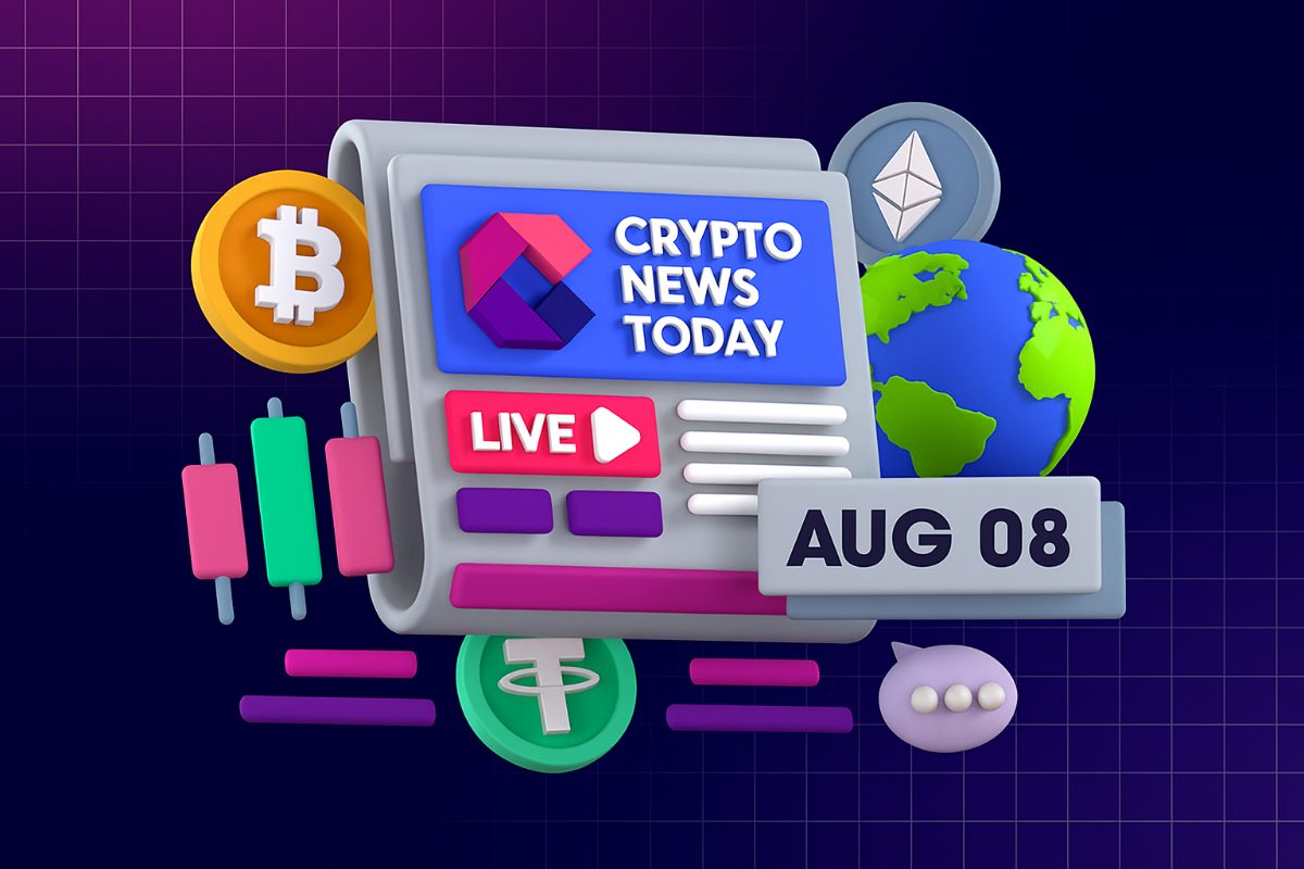 [LIVE] Crypto News Today: Latest Updates for August 08, 2025 – Crypto Market Soars as Trump Greenlights 401(k) Crypto Investments, ETH Tops $3,900