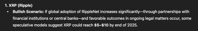 Xrp pre-chart