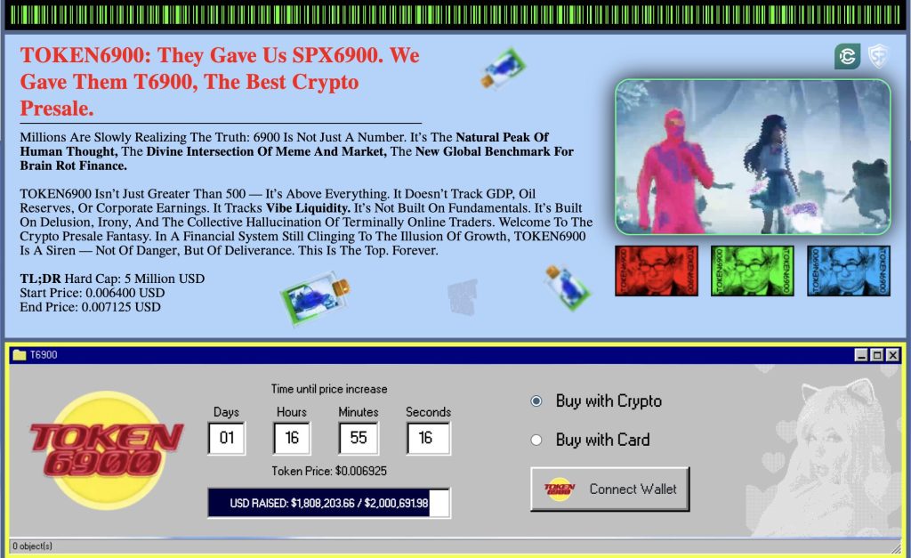 token6900 crypto presale