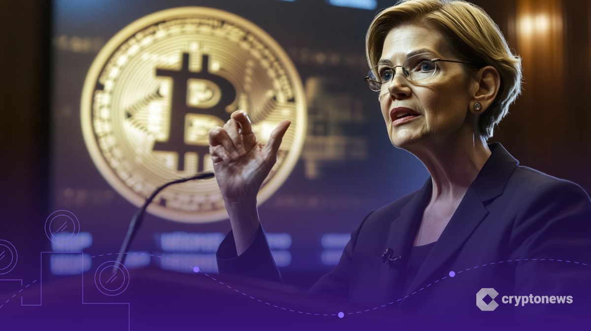 Senator Elizabeth Warren Warns Current Crypto Framework Could ‘Blow Up’ The U.S. Economy