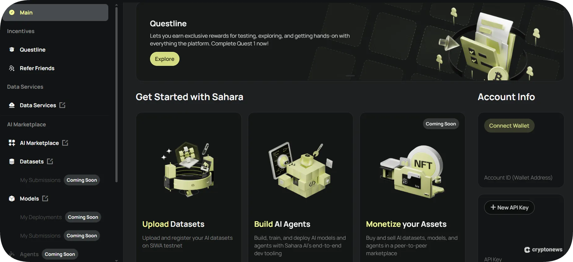 best ai models on sahara AI crypto