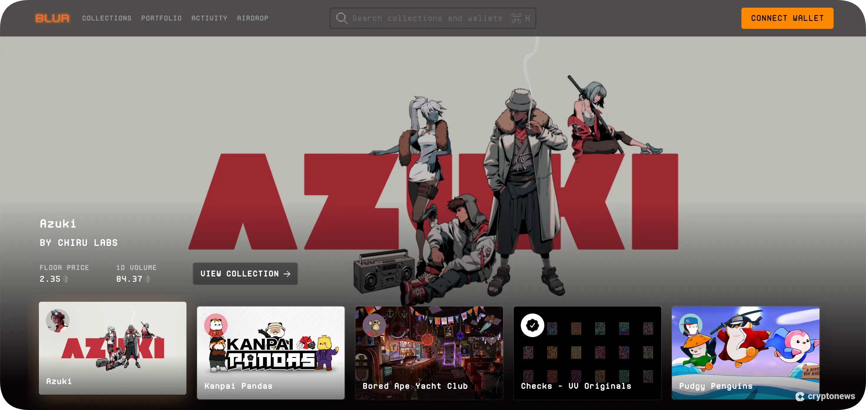 a competitor to opensea is blur