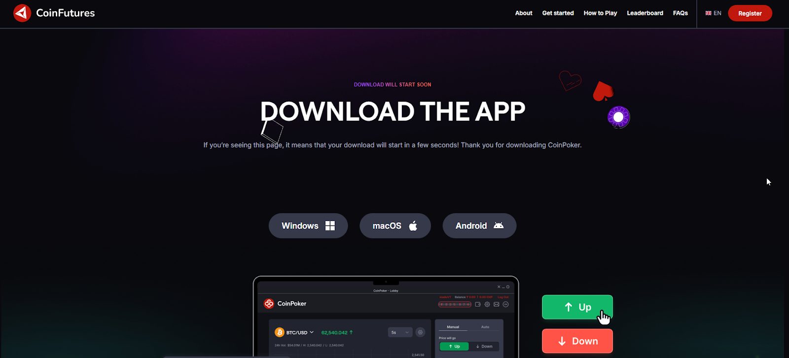 download coinfutures app