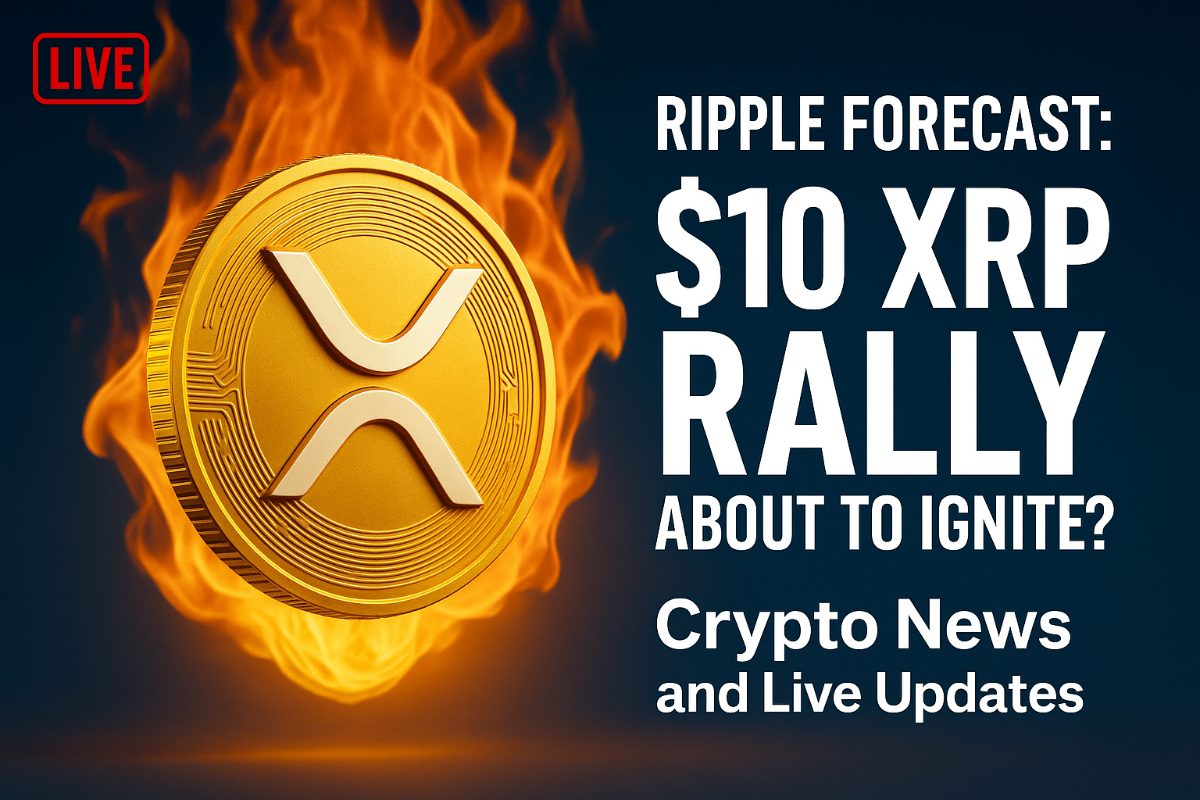 [LIVE] Ripple Forecast: Is the $10 XRP Rally About to Ignite? The Most Important Crypto News on XRP and Top Altcoins in Our Live Updates
