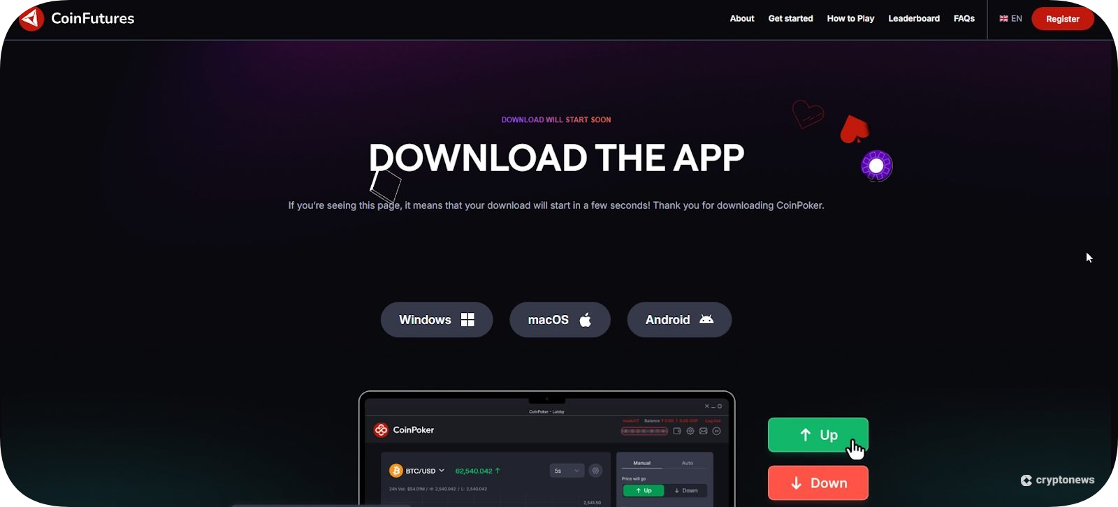 download coinfutures app