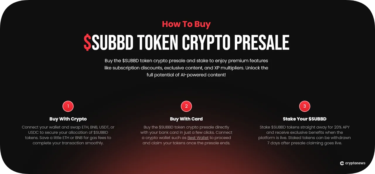 SUBBD How to Buy