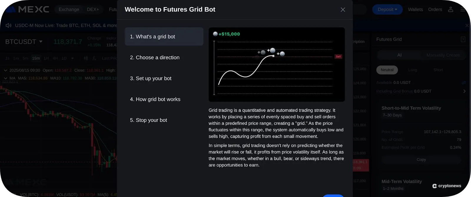 mexc futures grid