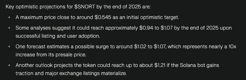 perplecity ai predicts snort