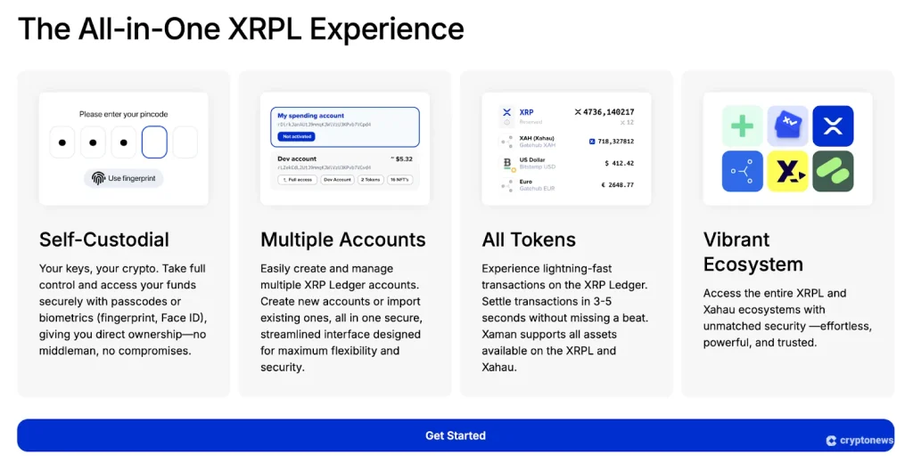 xaman wallet features