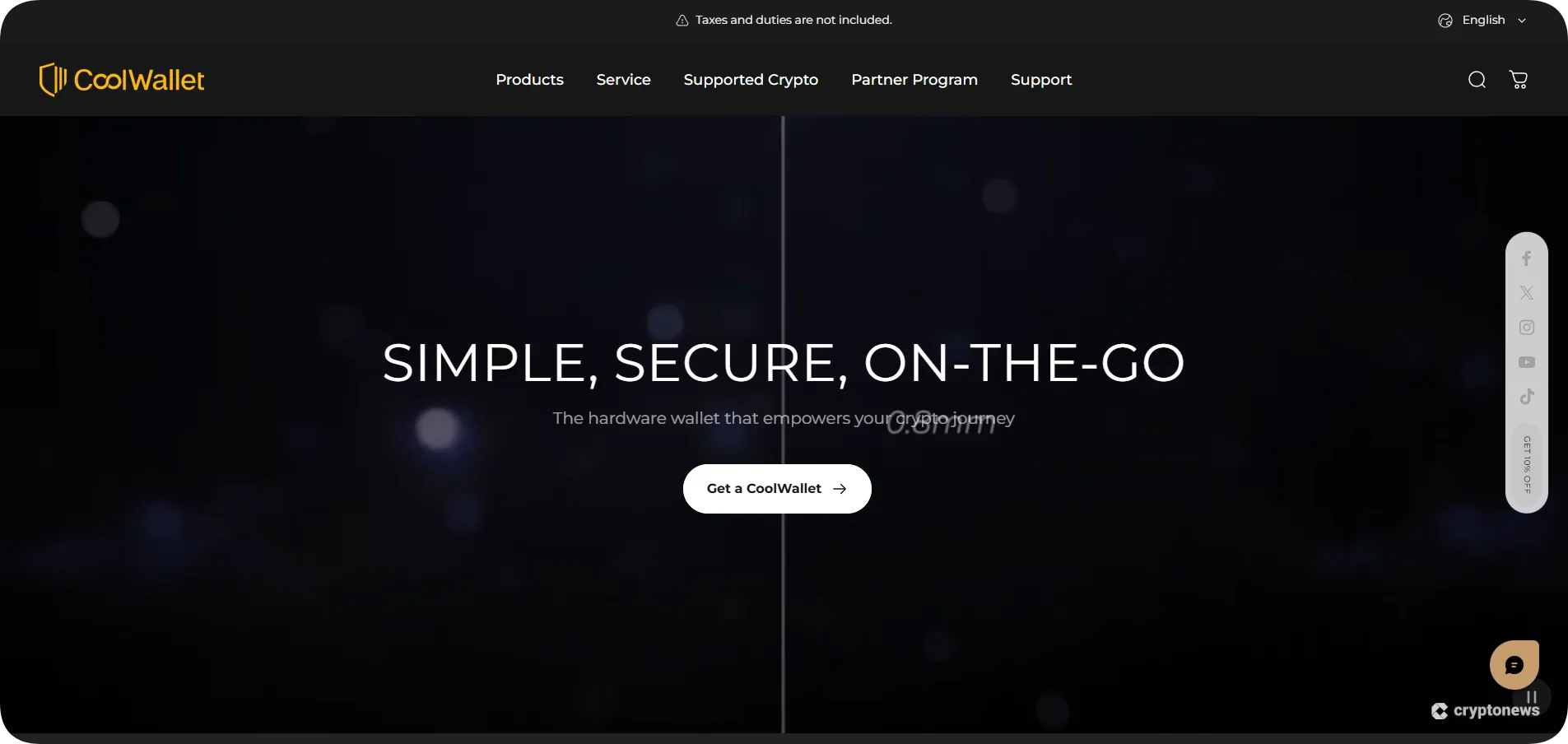 coolwallet pro non-custodial crypto wallet