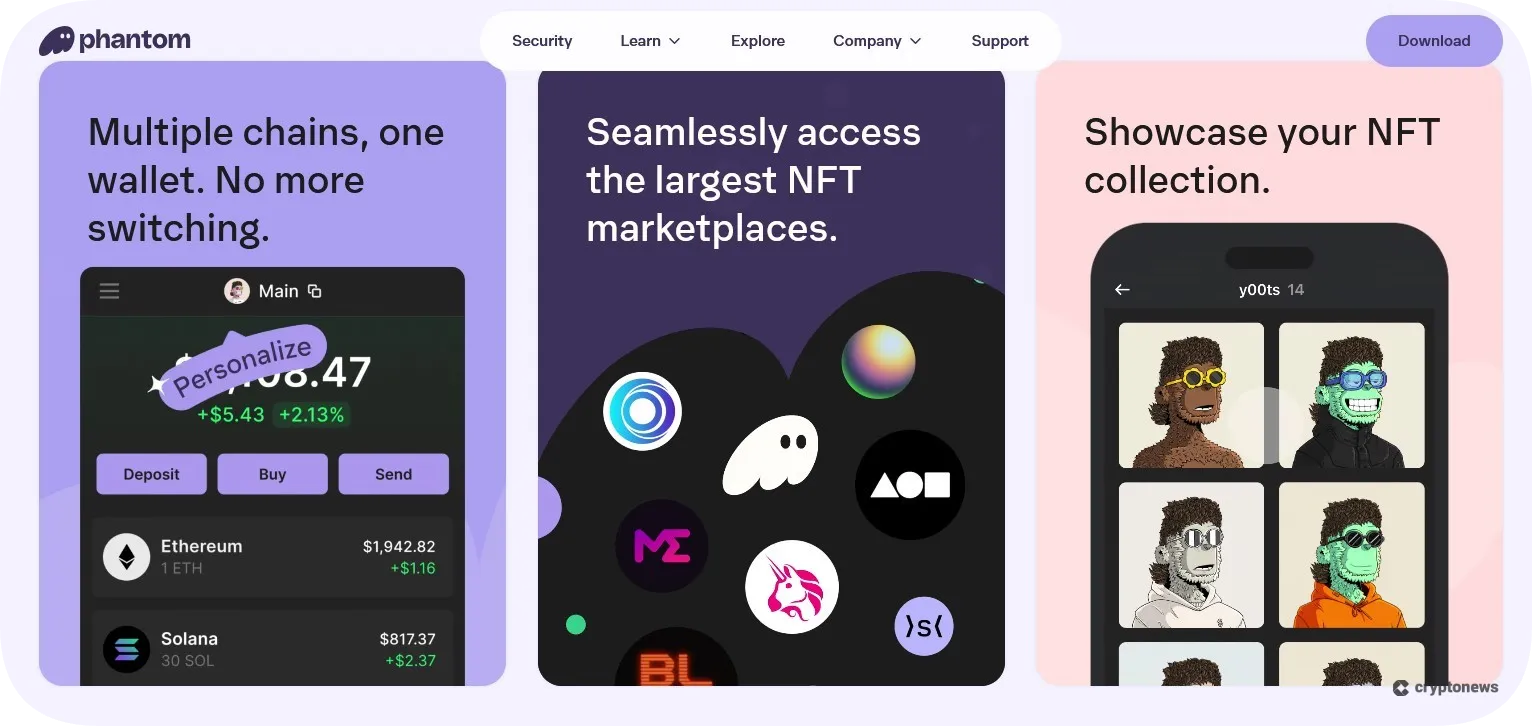 phantom, best wallet for crypto gambling on Solana blockchain