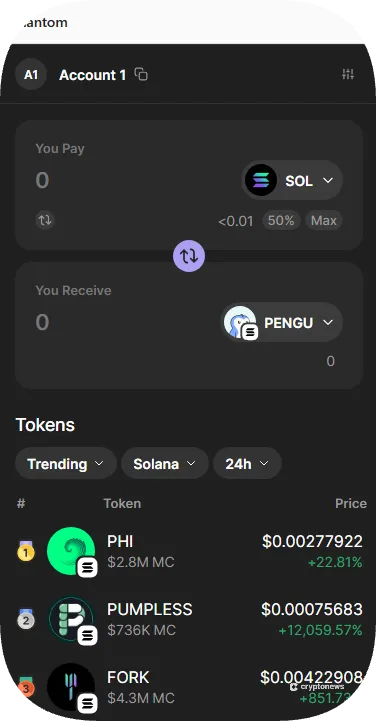 fifth step to use phantom wallet is to start using the phantom