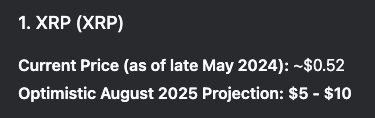 deepseek ai predicts xrp