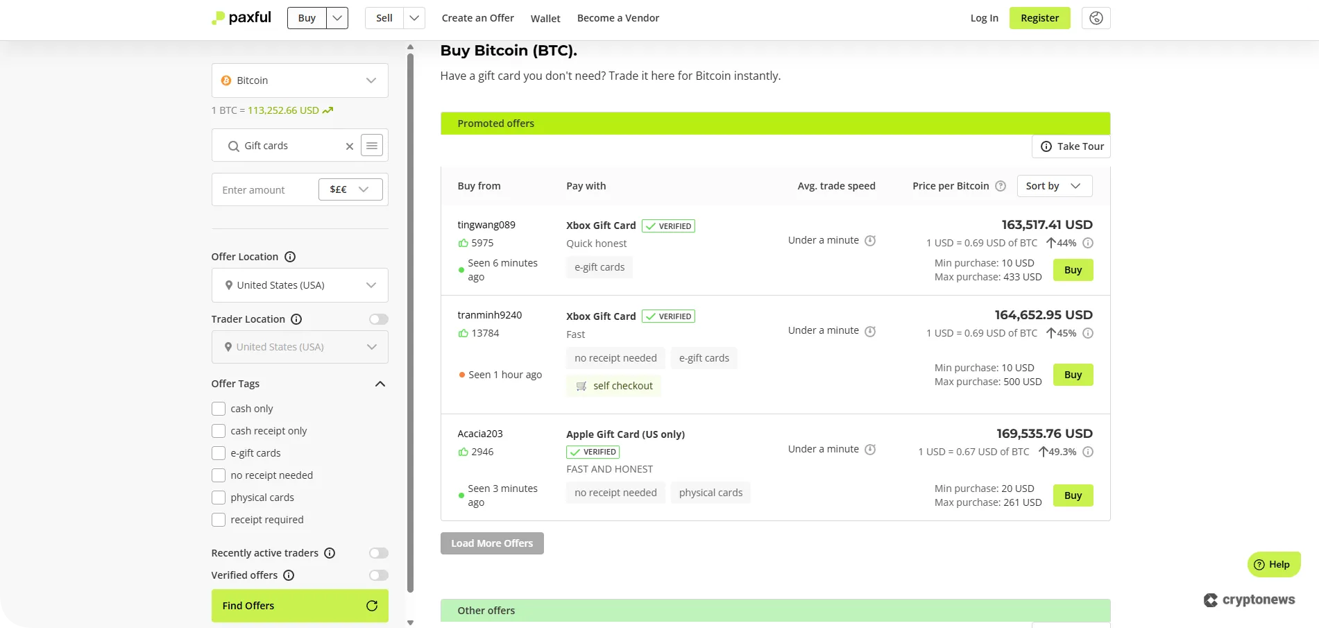 buy bitcoin with credit card anonymously via gift cards