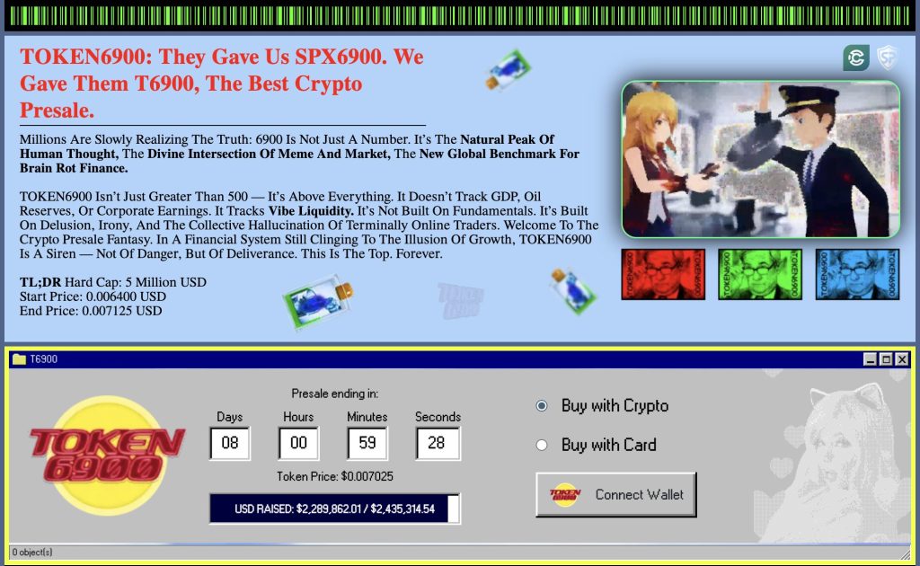 token6900 crypto presale