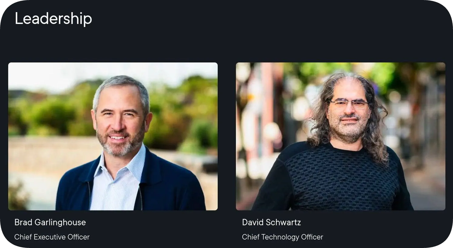 ripple leadership ceo cto
