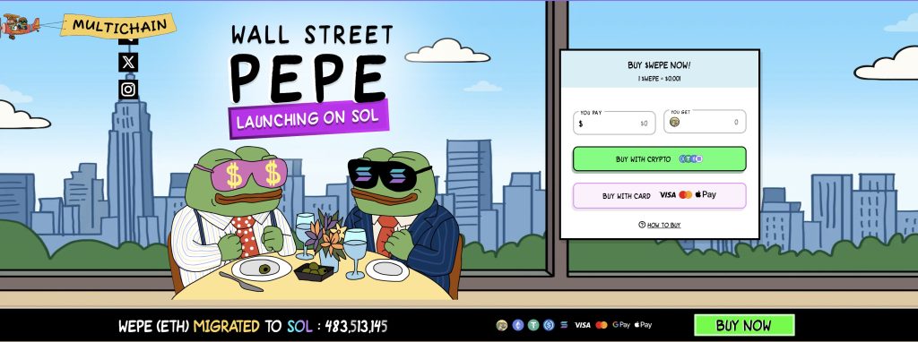 wall street pepe migration to solana