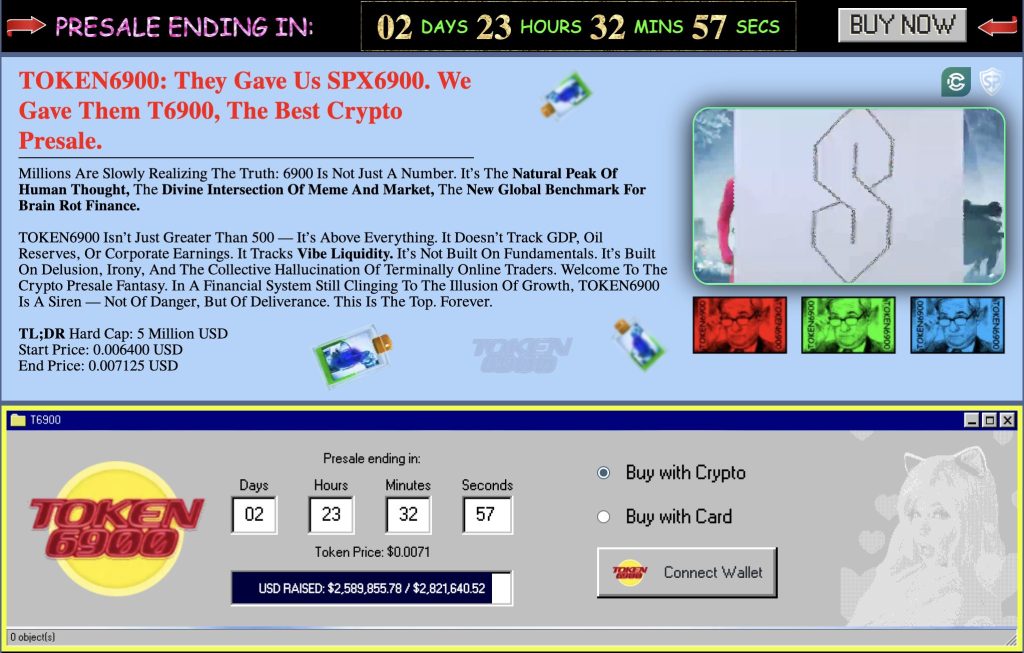token6900 presale