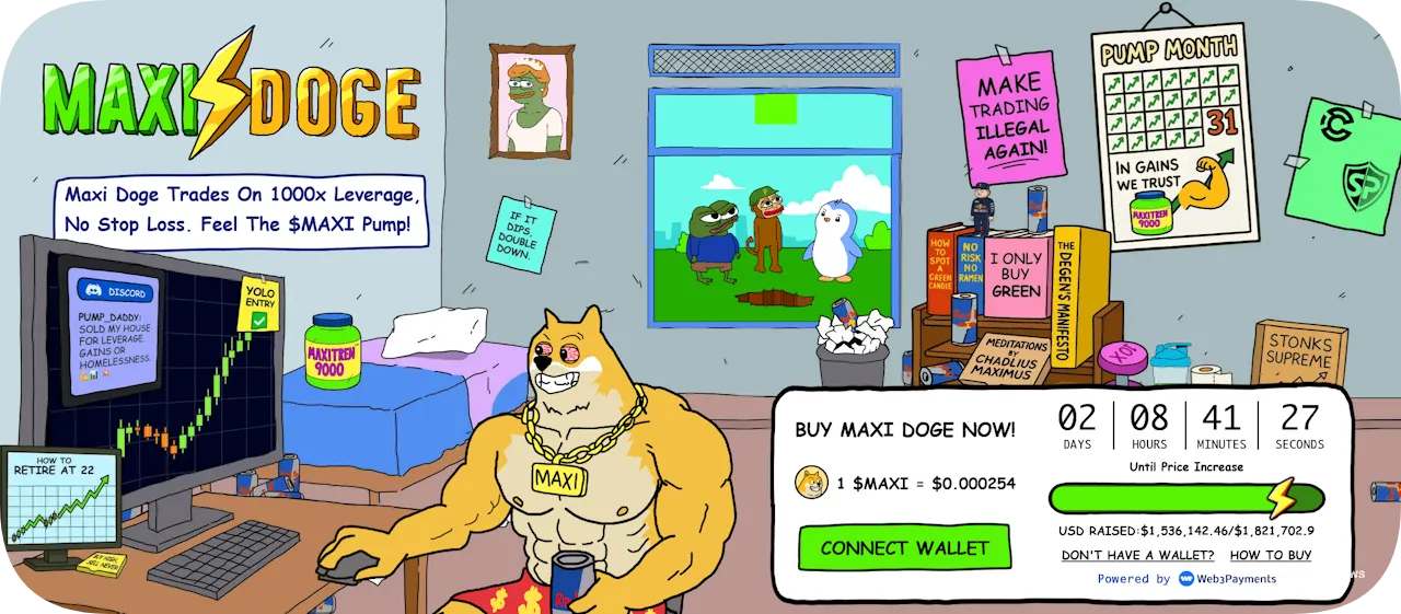 maxi doge is a good alternative to cold wallet