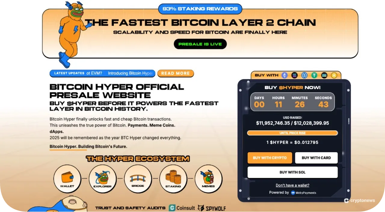 bitcoin hyper is a great alternative to cold wallet