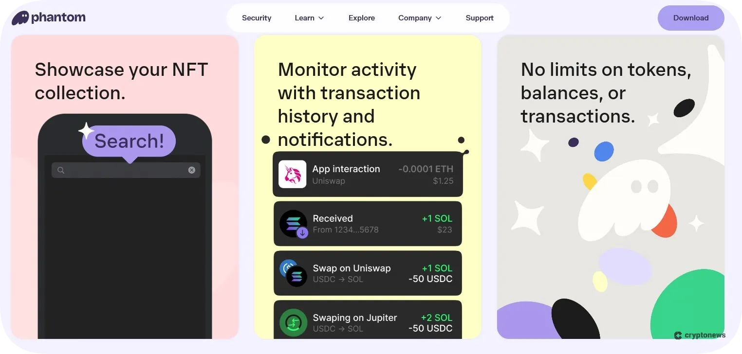 the best Web3 Wallet for Solana Holders is phantom wallet 