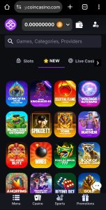 coincasino new slots 