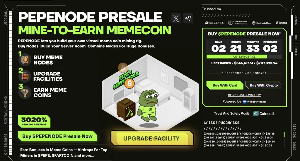 pepenode crypto presale