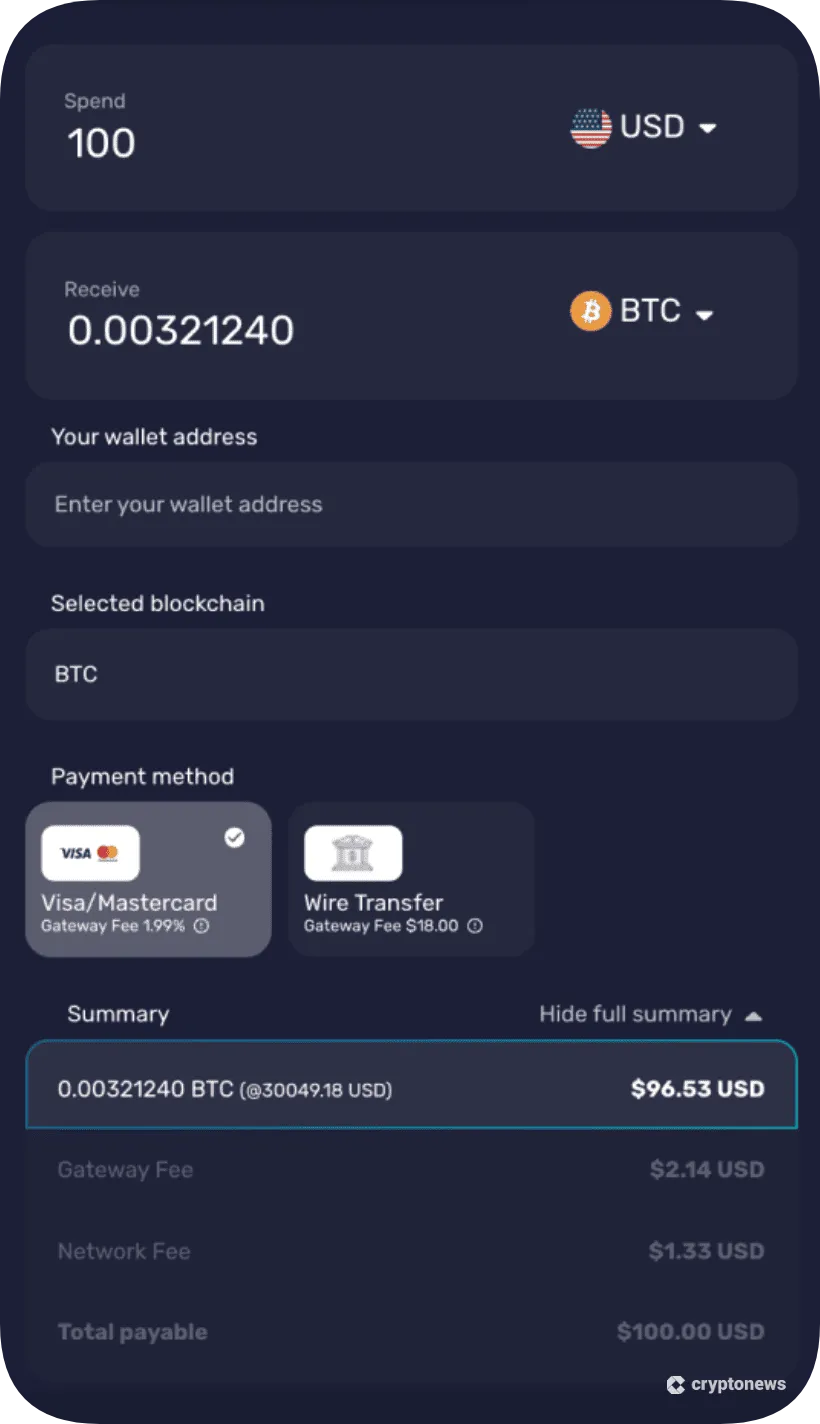 the fifth step to Use a Fiat-to-Crypto Exchange is to buy crypto