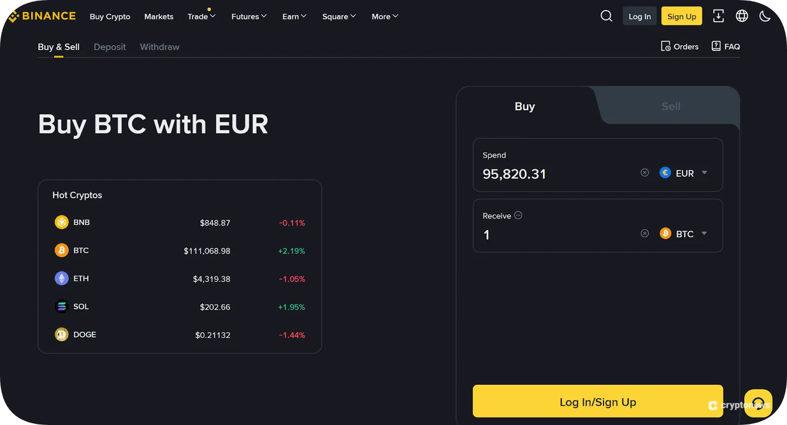 binance is the best for Buying and Staking Crypto 