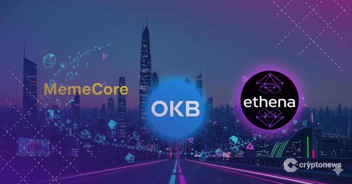 Altcoin Season: Ethena Rises on $50M Weekly Revenue; MemeCore and OKB Climb