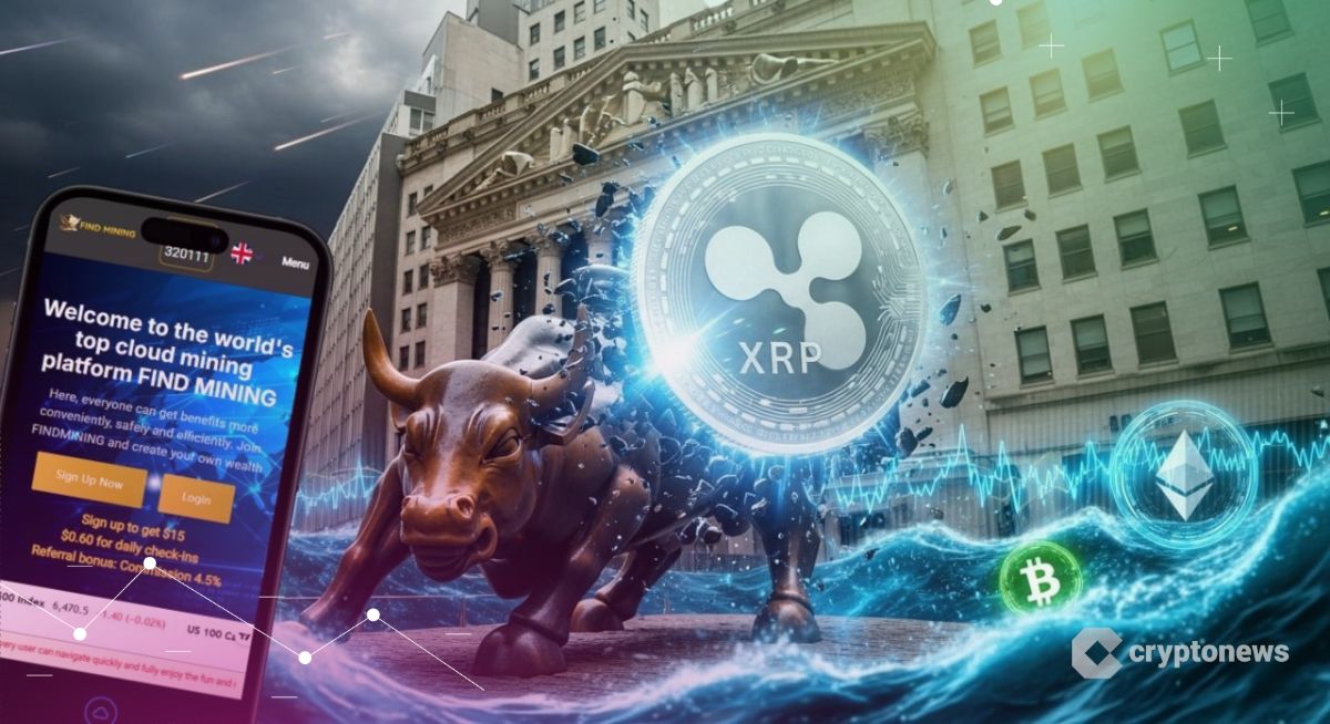 FindMining launches XRP app targeting  valuation amid ETF approvals and rate warnings