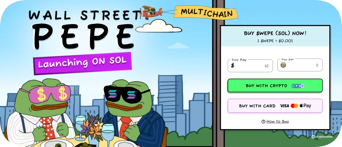 wall street pepe official presale