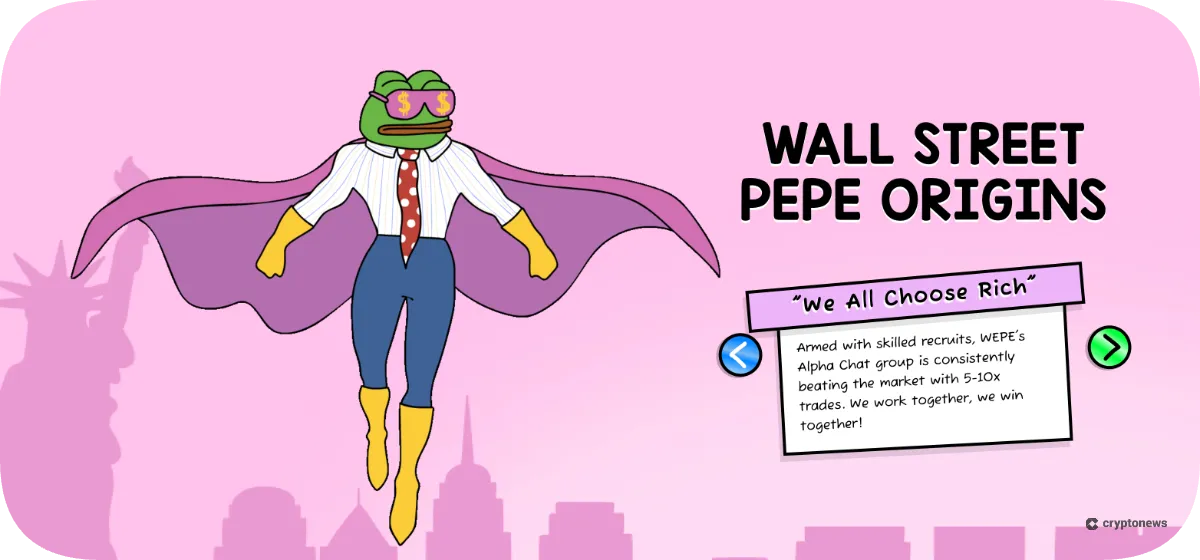 the origin of wall street pepe