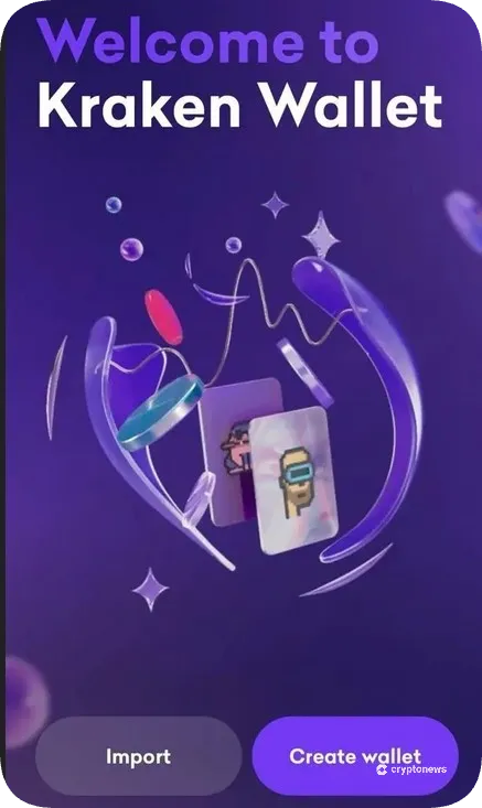 to Set Up and Use Kraken Wallet, first Download the Official Kraken Wallet App
