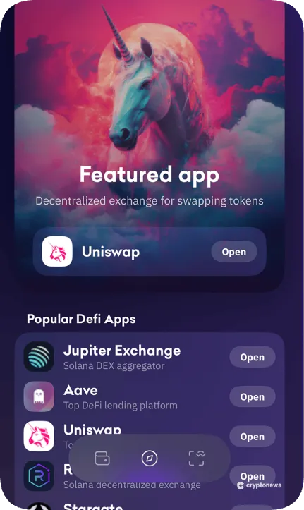 dApp Integration on kraken wallet
